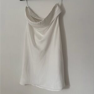 NEW Cotton Candy LA Strapless White Dress